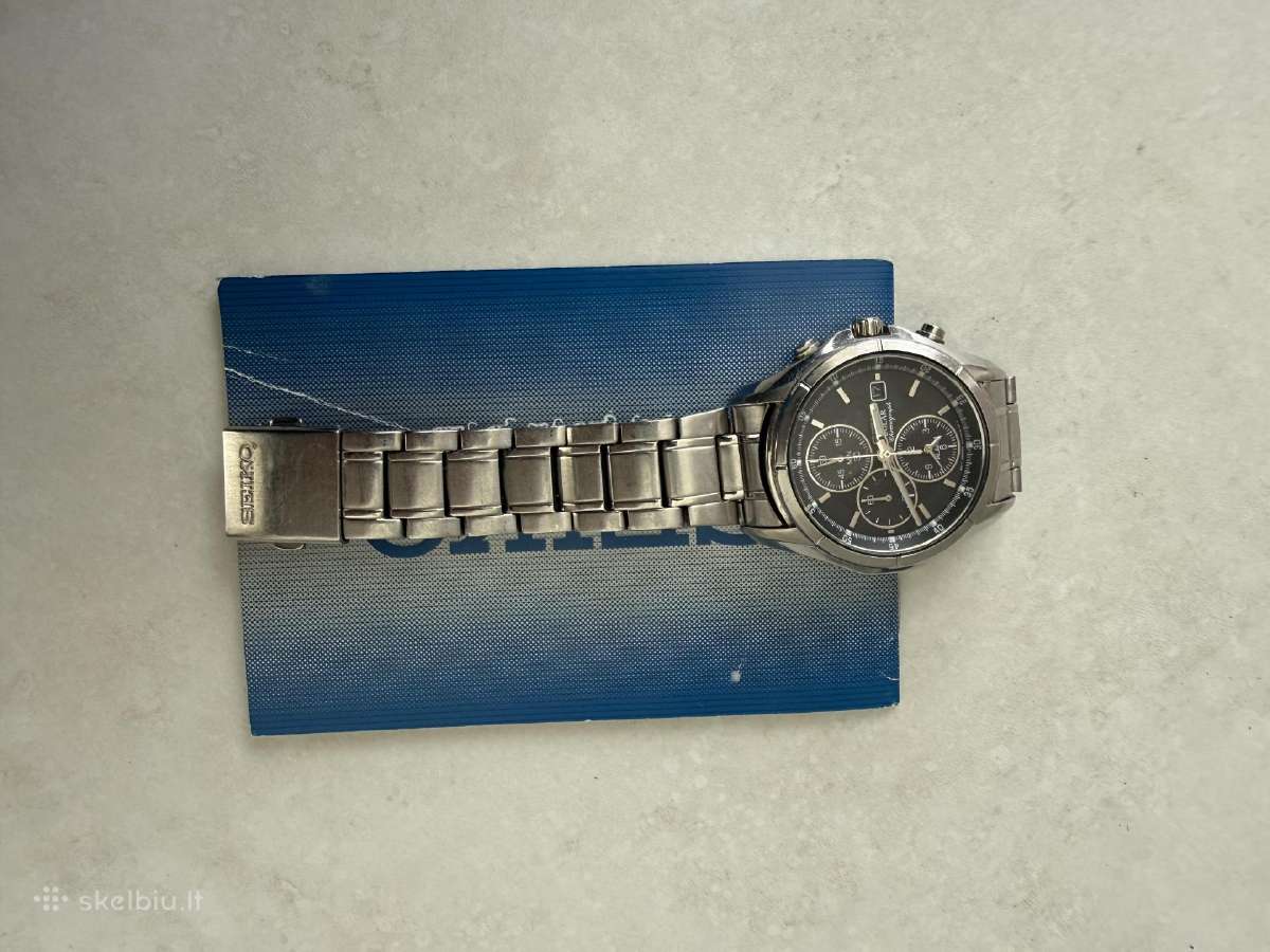 Seiko Solar Chronograph V172-0ab0 - nuotraukos Nr. 2