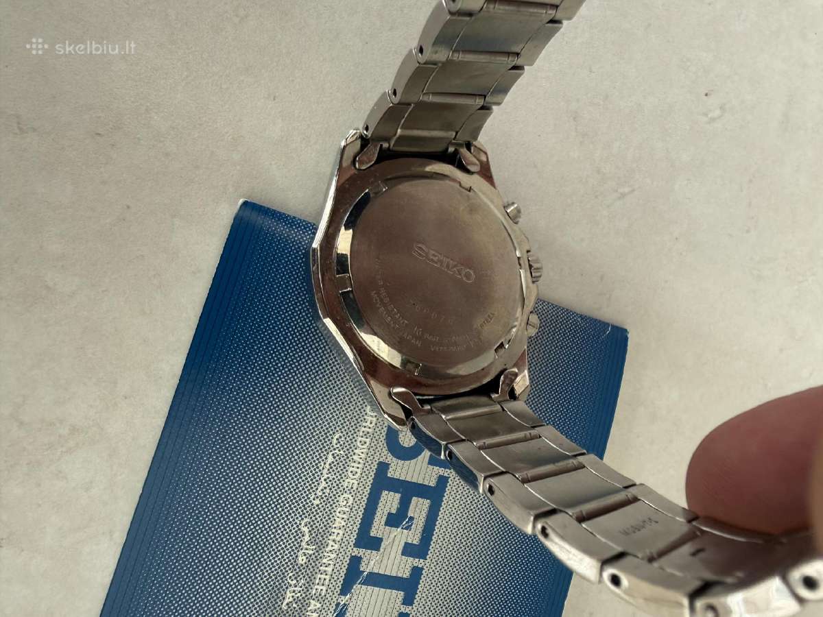 Seiko Solar Chronograph V172-0ab0 - nuotraukos Nr. 3