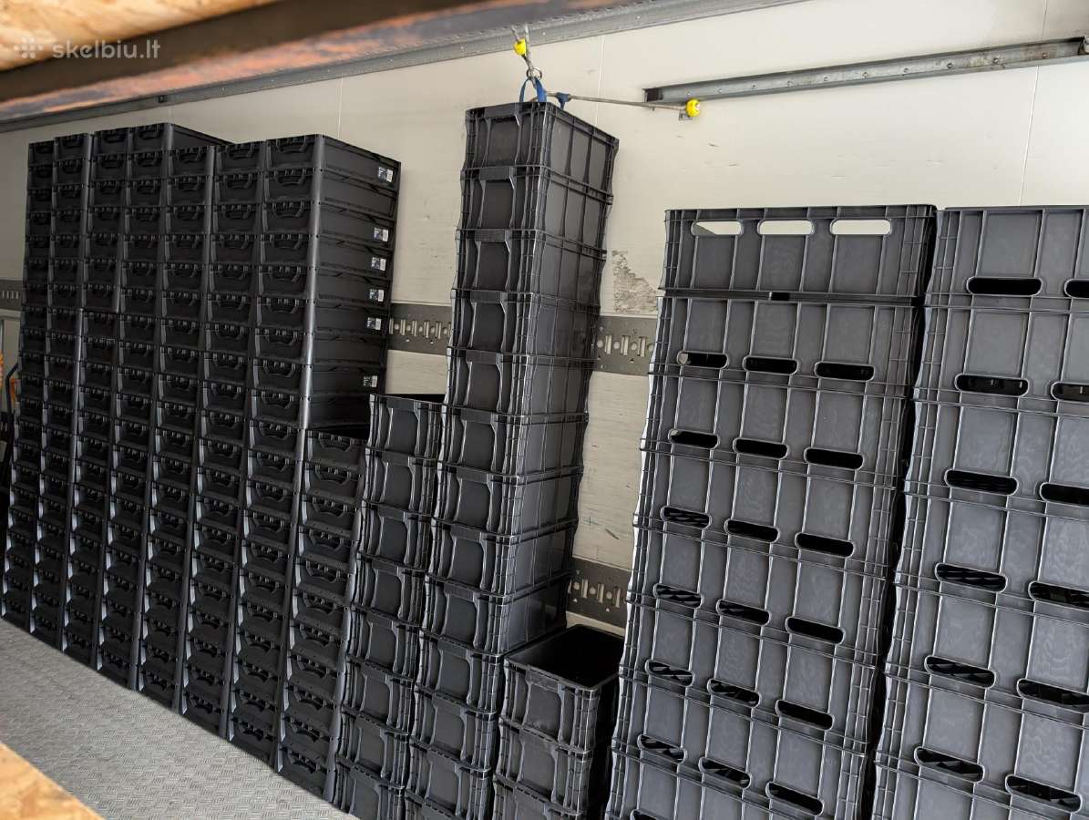 Plastikinės sandėliavimo dėžės 30x40/40x60 6 €/vnt - nuotraukos Nr. 2
