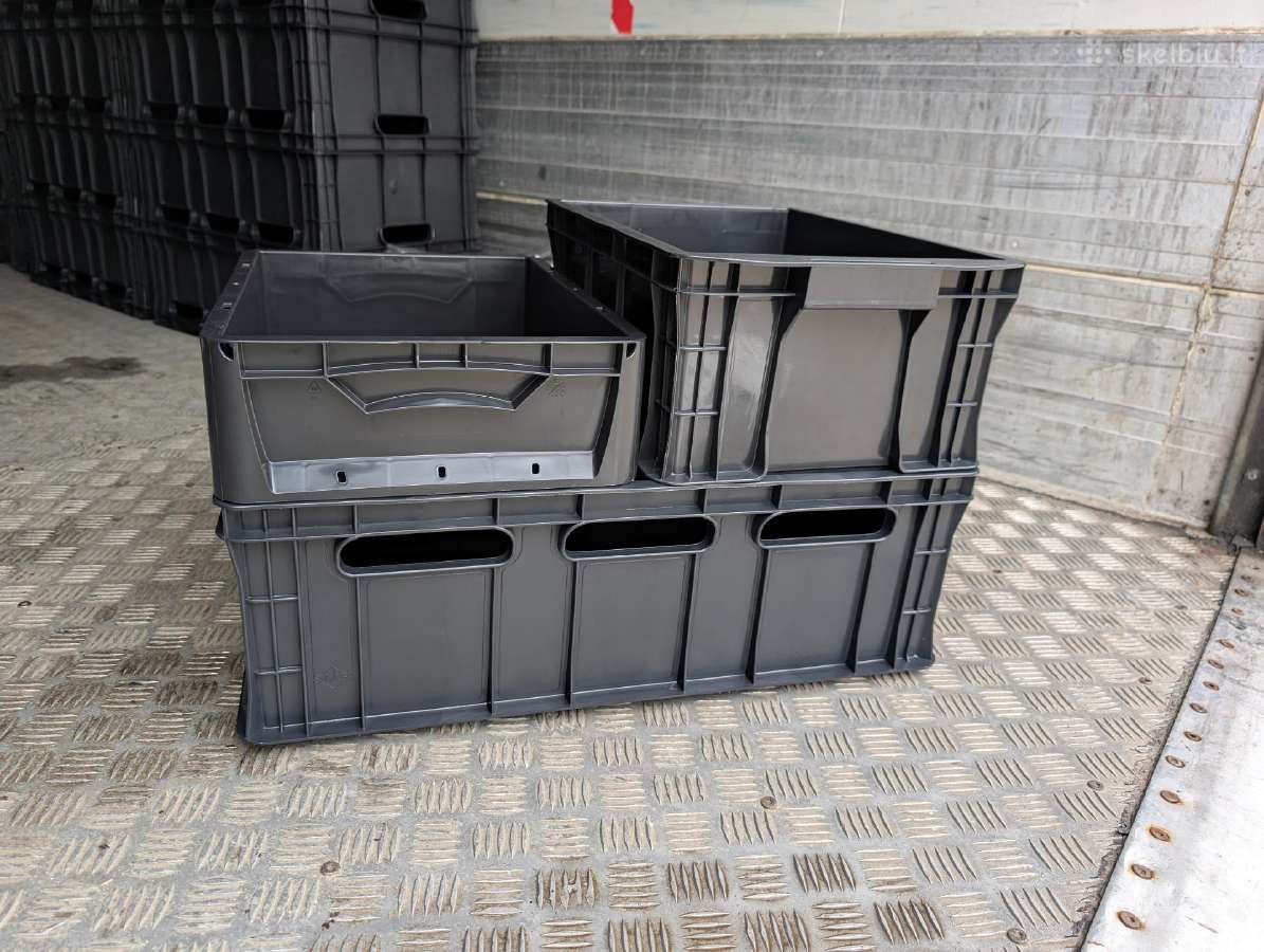 Plastikinės sandėliavimo dėžės 30x40/40x60 6 €/vnt - nuotraukos Nr. 4
