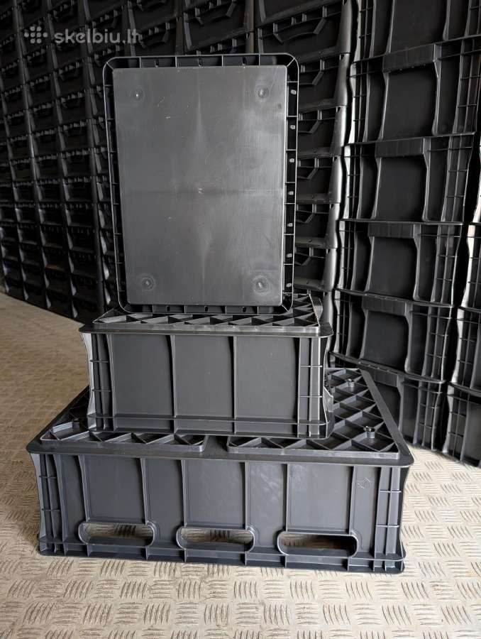 Plastikinės sandėliavimo dėžės 30x40/40x60 6 €/vnt - nuotraukos Nr. 6