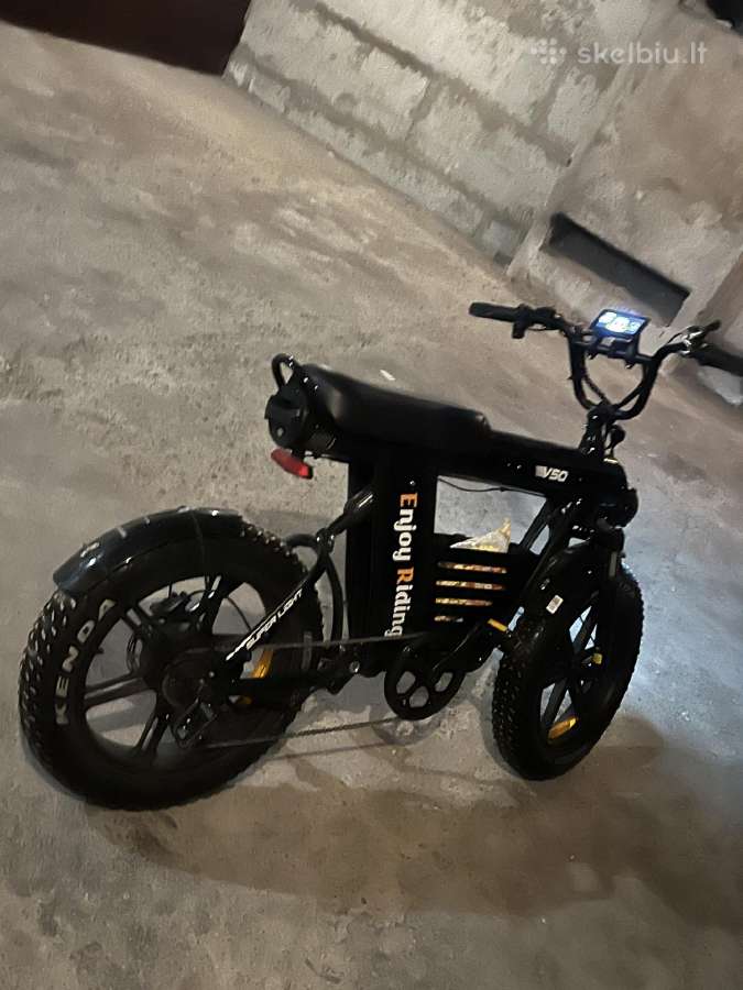 Elektrinis dviratis Fatbike V50 - nuotraukos Nr. 2