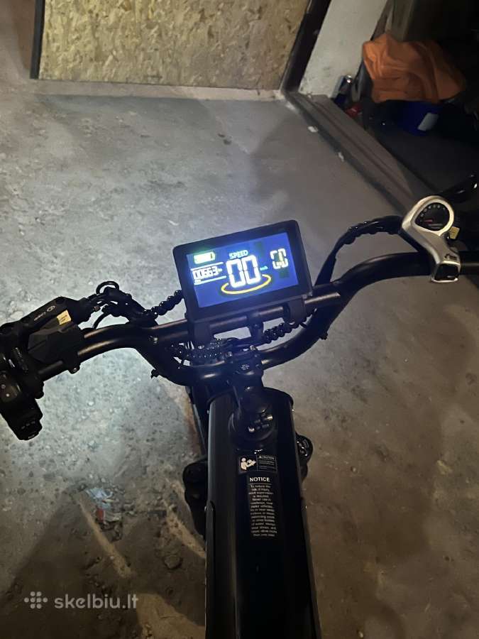 Elektrinis dviratis Fatbike V50 - nuotraukos Nr. 3