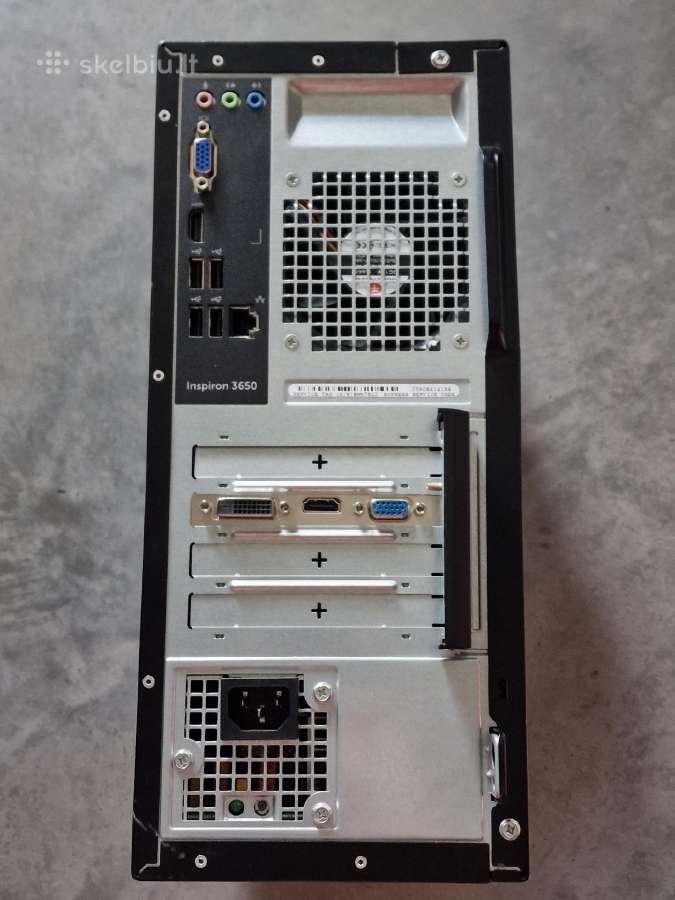 Dell Inspiron 3650 kompiuteris (Pc dėžė) Intel i5 - nuotraukos Nr. 8