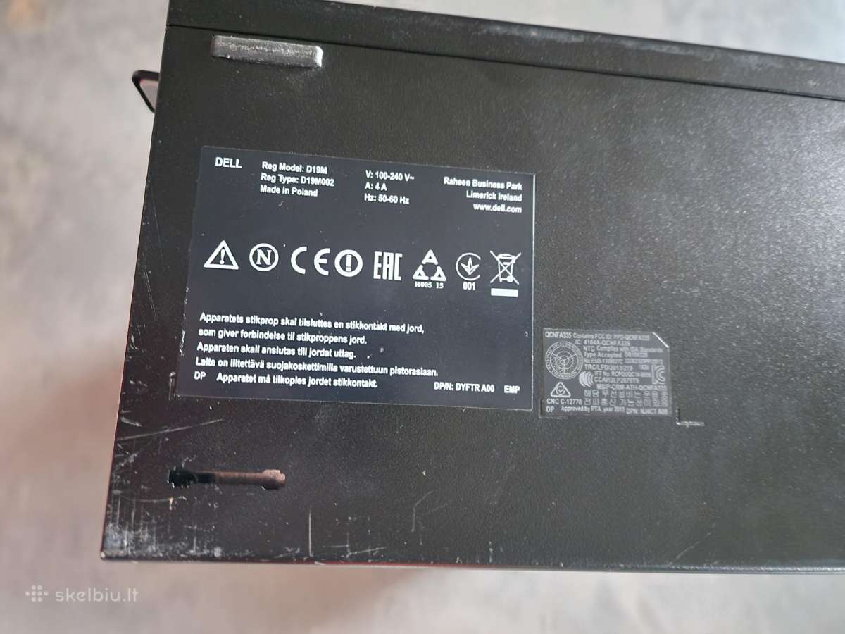 Dell Inspiron 3650 kompiuteris (Pc dėžė) Intel i5 - nuotraukos Nr. 15