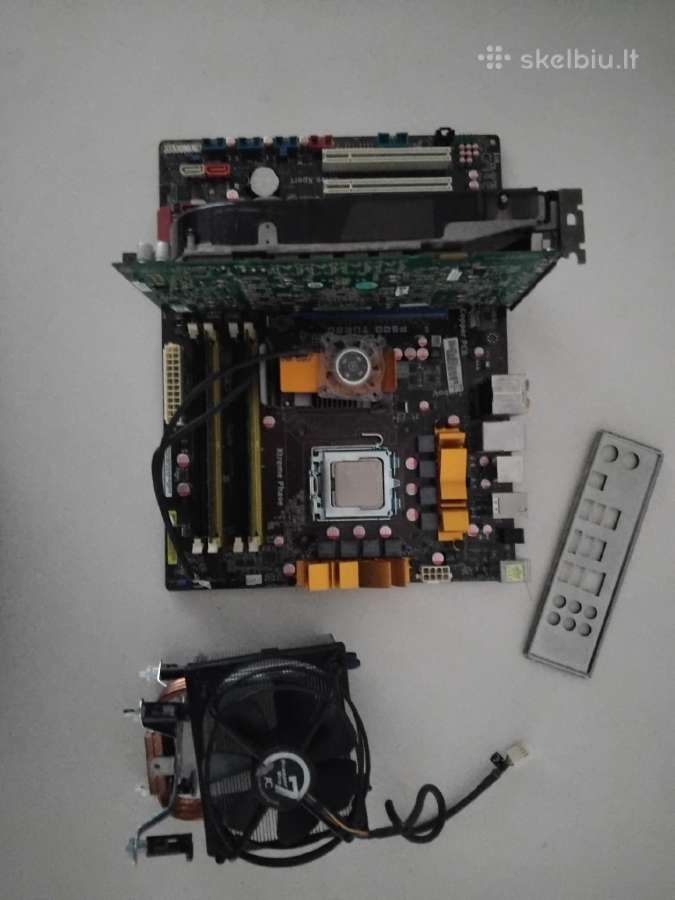 Motinė plokštė Asus P5q Turbo su Cpu, Gpu, RAM - nuotraukos Nr. 4