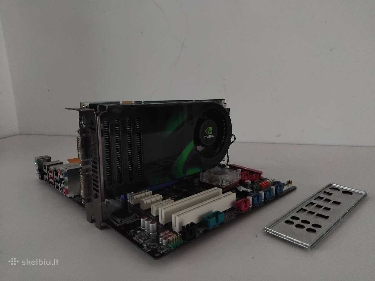 Motinė plokštė Asus P5q Turbo su Cpu, Gpu, RAM - nuotraukos Nr. 2