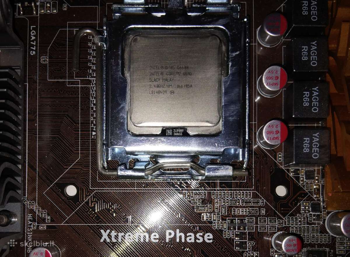 Motinė plokštė Asus P5q Turbo su Cpu, Gpu, RAM - nuotraukos Nr. 5