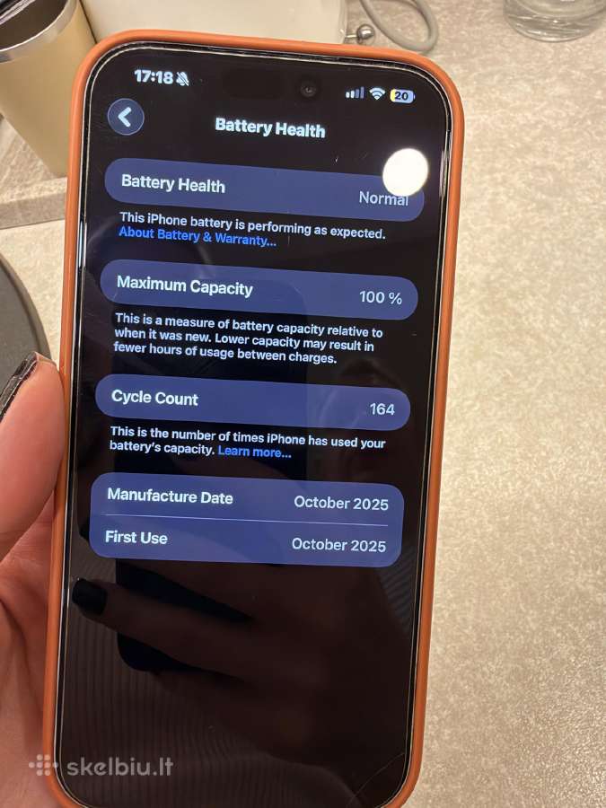 iPhone 17 pro max 256gb - nuotraukos Nr. 9