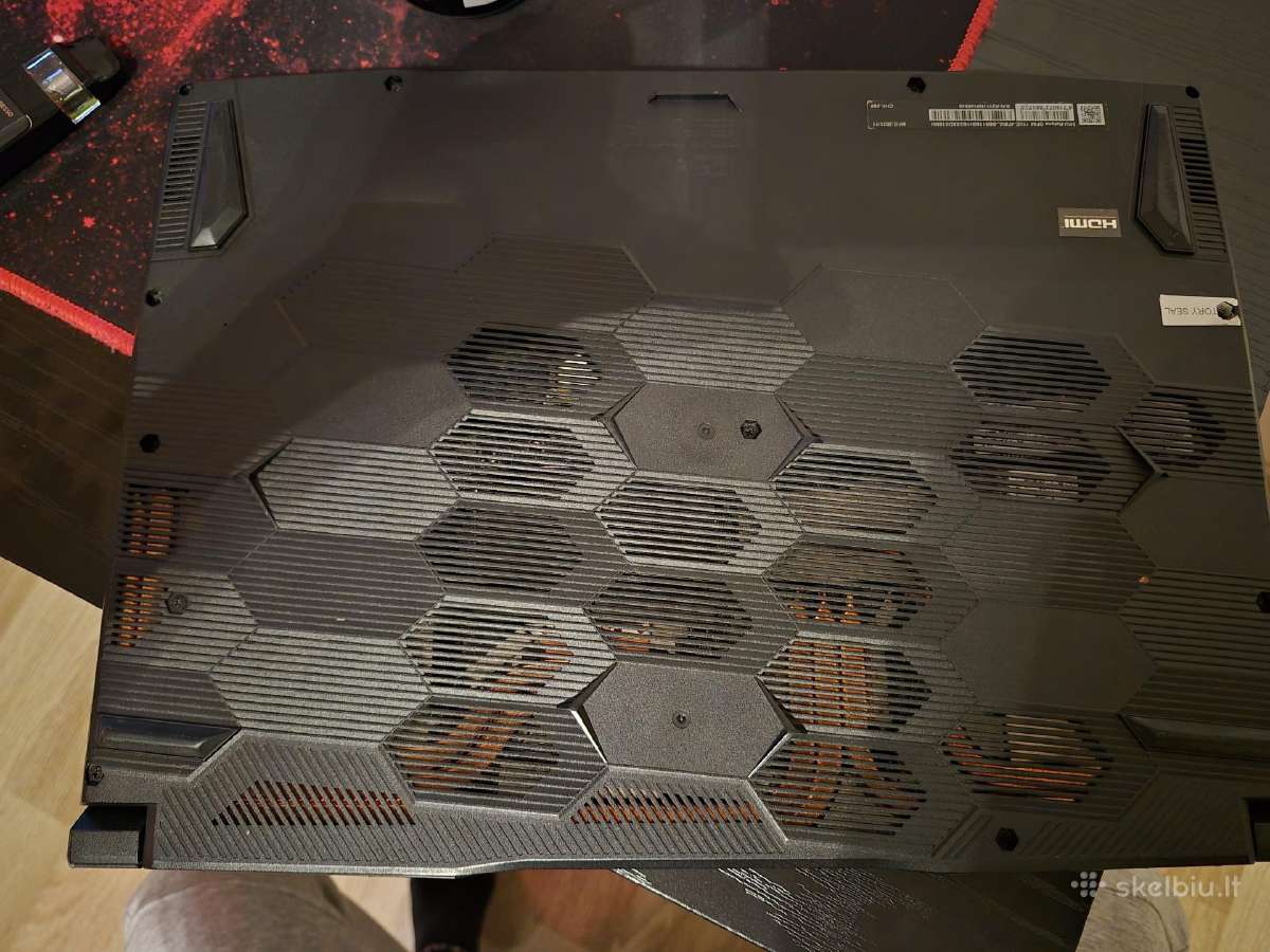 Msi Katana Gf66 Rtx 3060 i5-11400h 16 GB RAM - nuotraukos Nr. 8