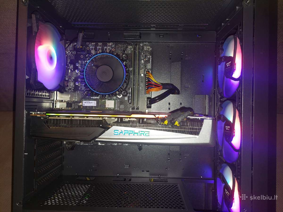 I3 14100f, H610m, 16gb, Rx 5700xt, 256gb SSD, 1tb - nuotraukos Nr. 5