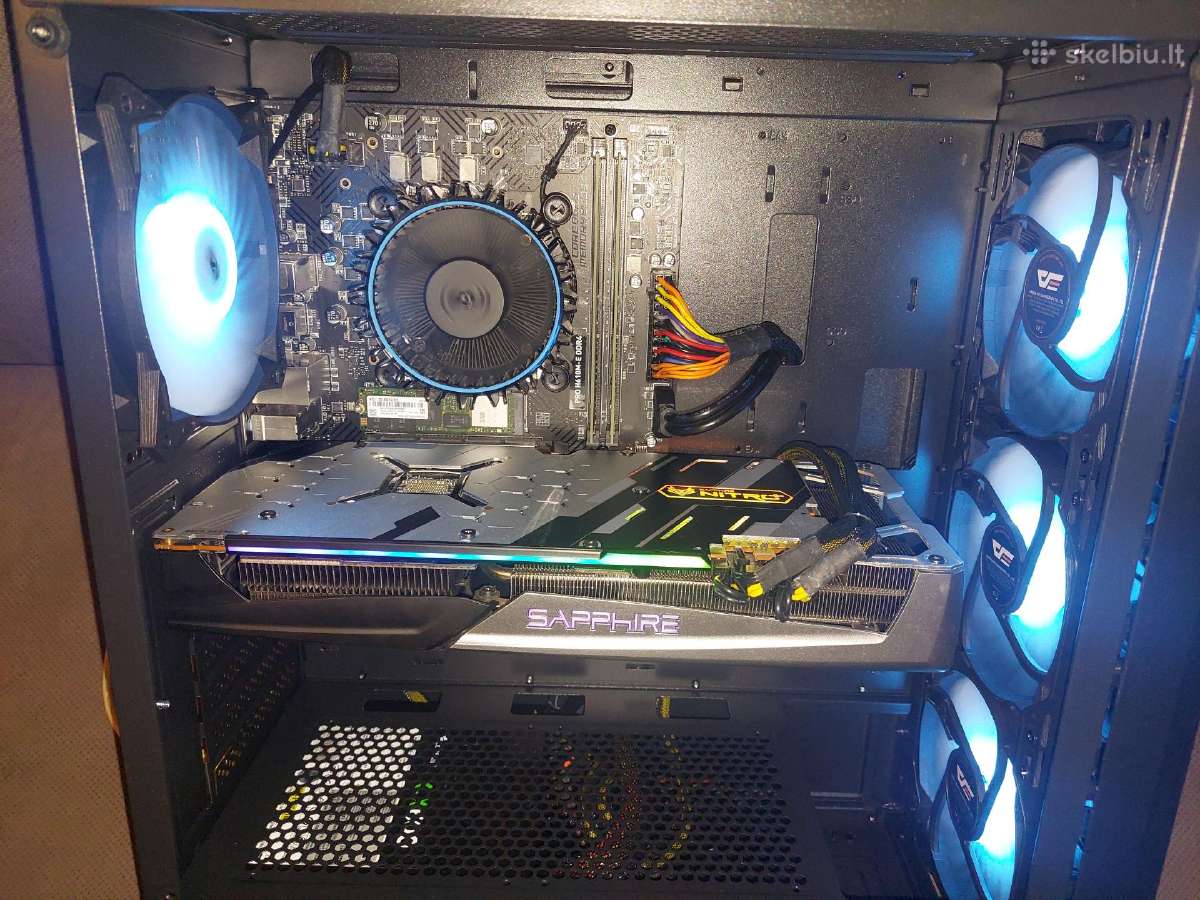 I3 14100f, H610m, 16gb, Rx 5700xt, 256gb SSD, 1tb - nuotraukos Nr. 7