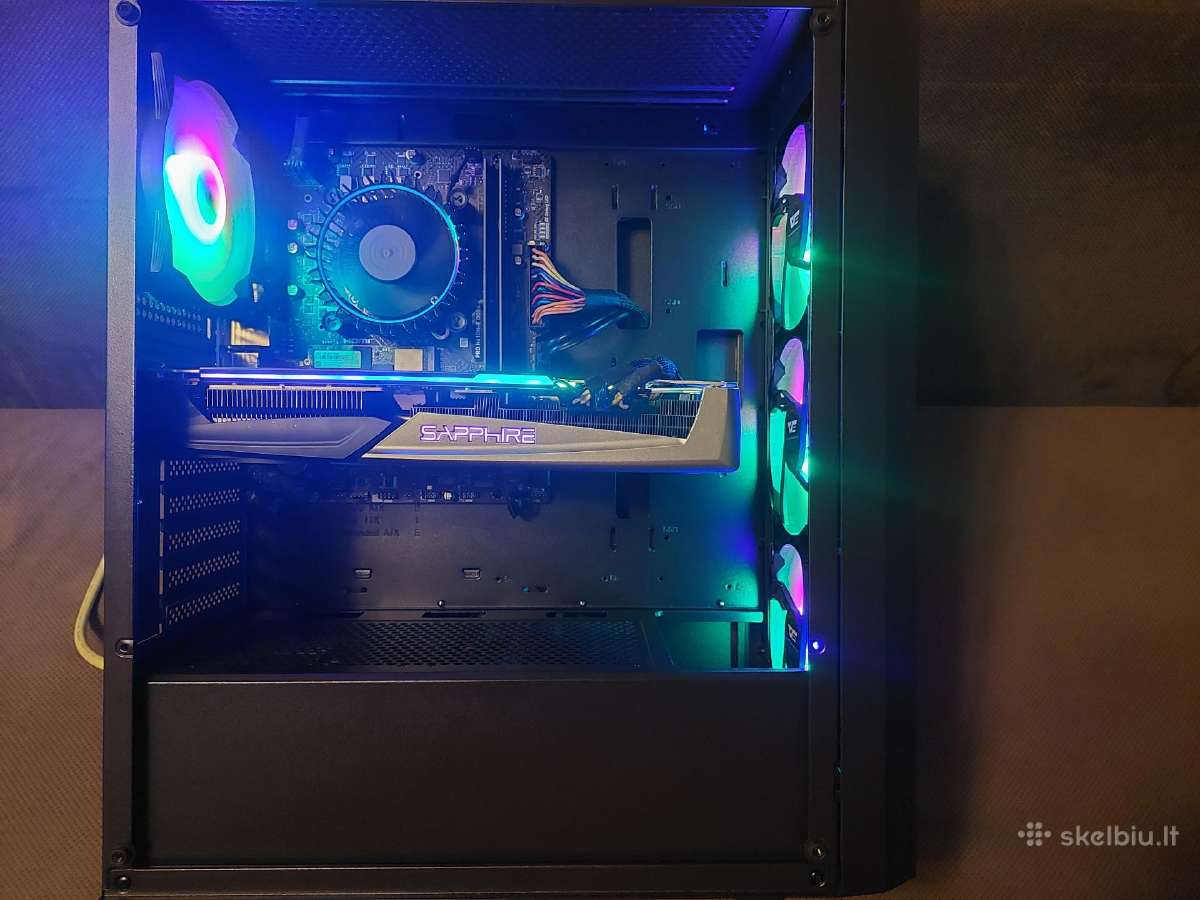 I3 14100f, H610m, 16gb, Rx 5700xt, 256gb SSD, 1tb - nuotraukos Nr. 4