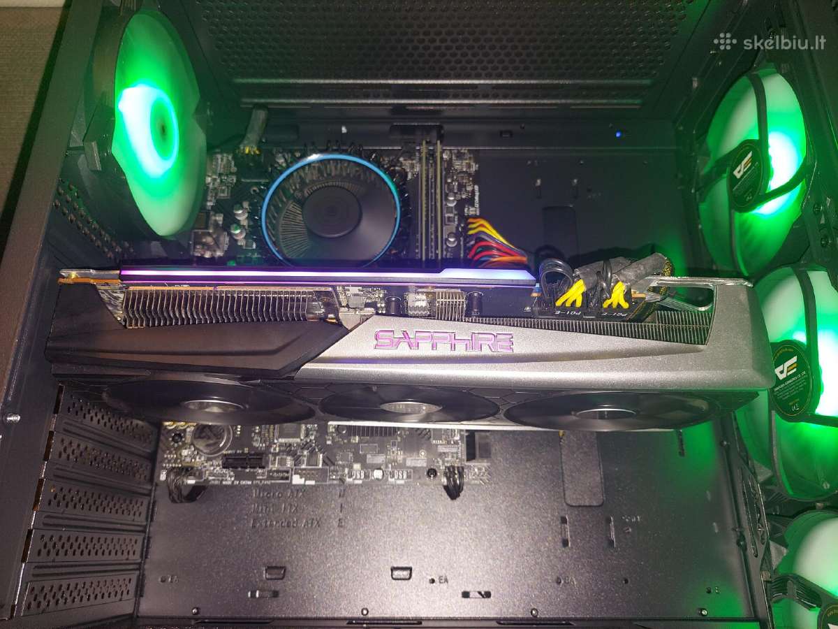 I3 14100f, H610m, 16gb, Rx 5700xt, 256gb SSD, 1tb - nuotraukos Nr. 8