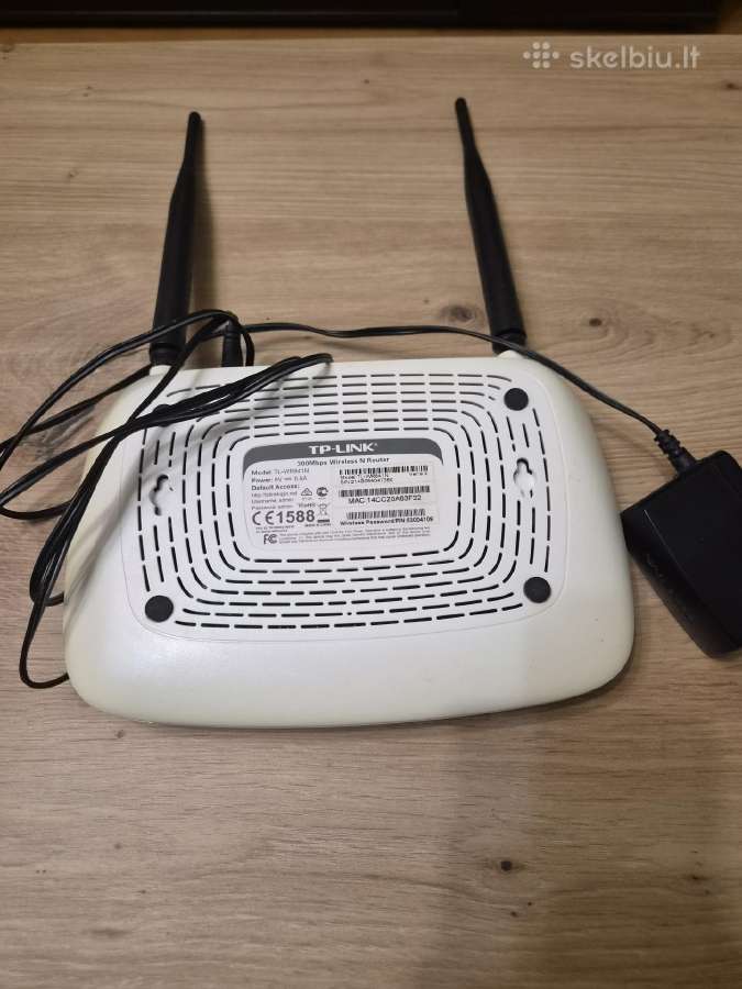 Tplink wr841n WiFi routeris - nuotraukos Nr. 2