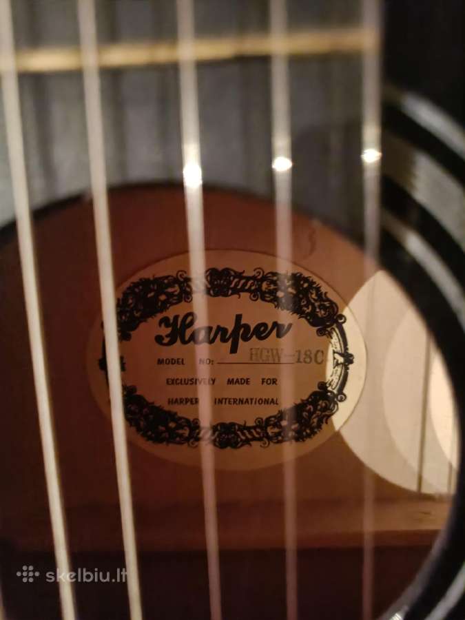 Akustinė gitara - nuotraukos Nr. 3