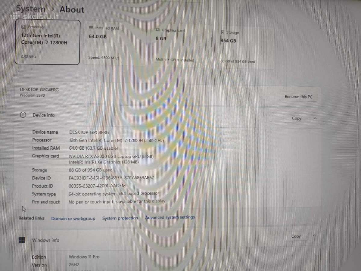 Precision 5570 15.6 i7-12800h 64gb 1tb Rtx A2000 8 - nuotraukos Nr. 4