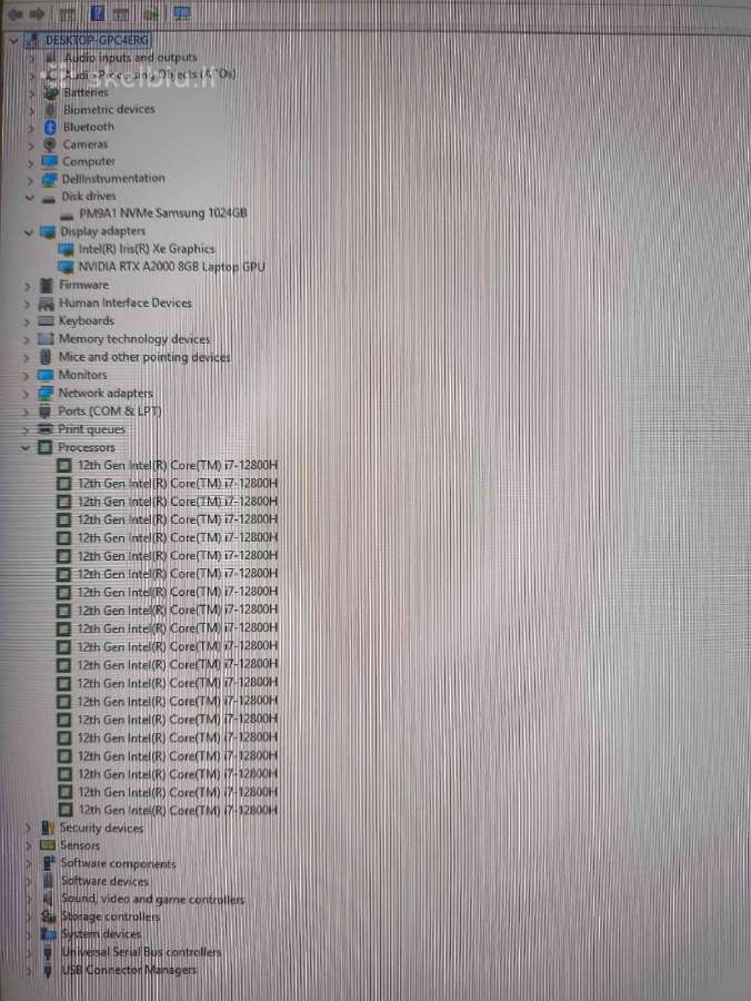 Precision 5570 15.6 i7-12800h 64gb 1tb Rtx A2000 8 - nuotraukos Nr. 5