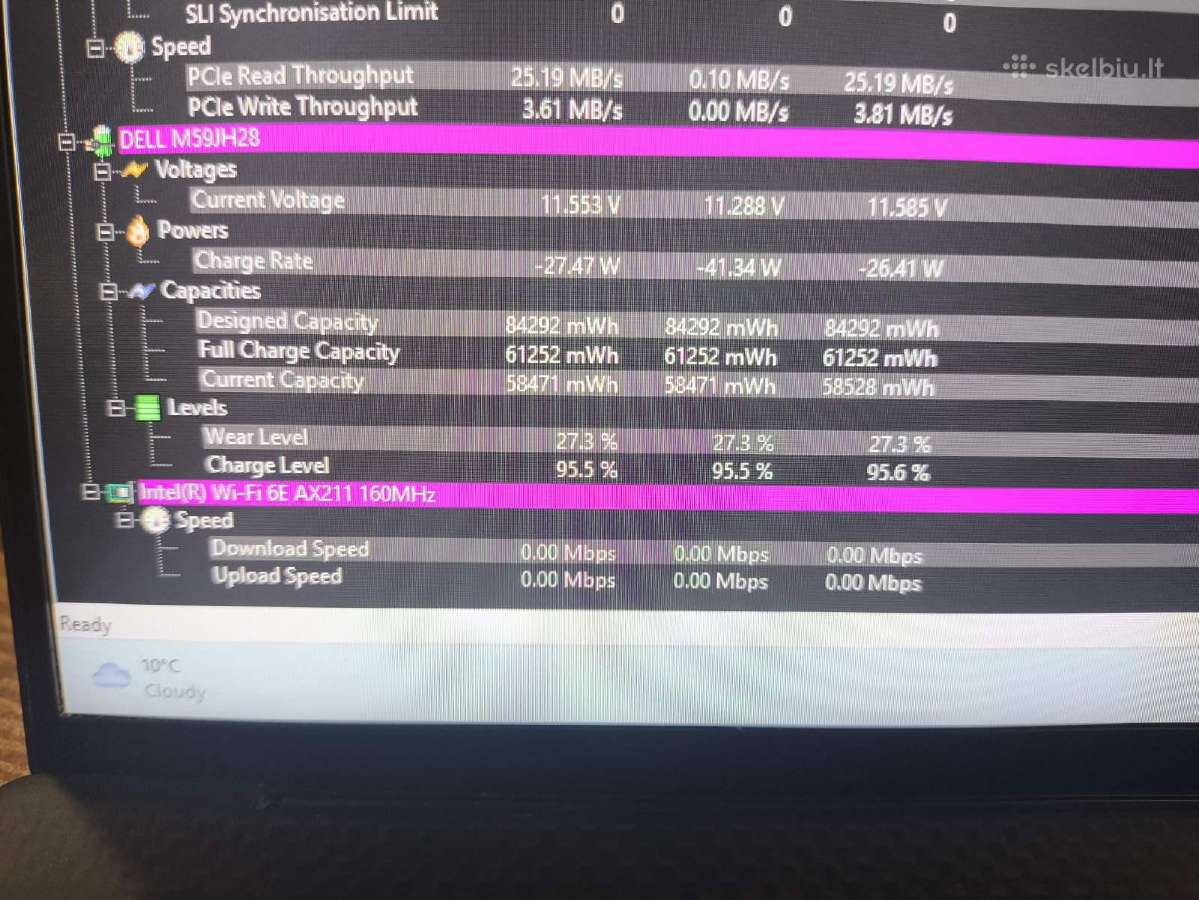 Precision 5570 15.6 i7-12800h 64gb 1tb Rtx A2000 8 - nuotraukos Nr. 7