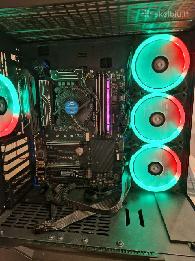 I7-7700k / Z270 / 32gb RAM / Platinum 760w / Argb - nuotraukos Nr. 2