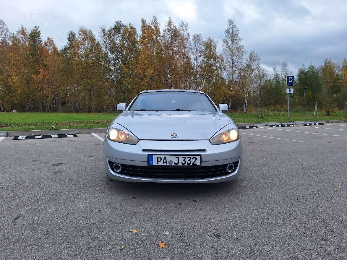 Hyundai Coupe Tiburon 2.7 v6 2007 - nuotraukos Nr. 2