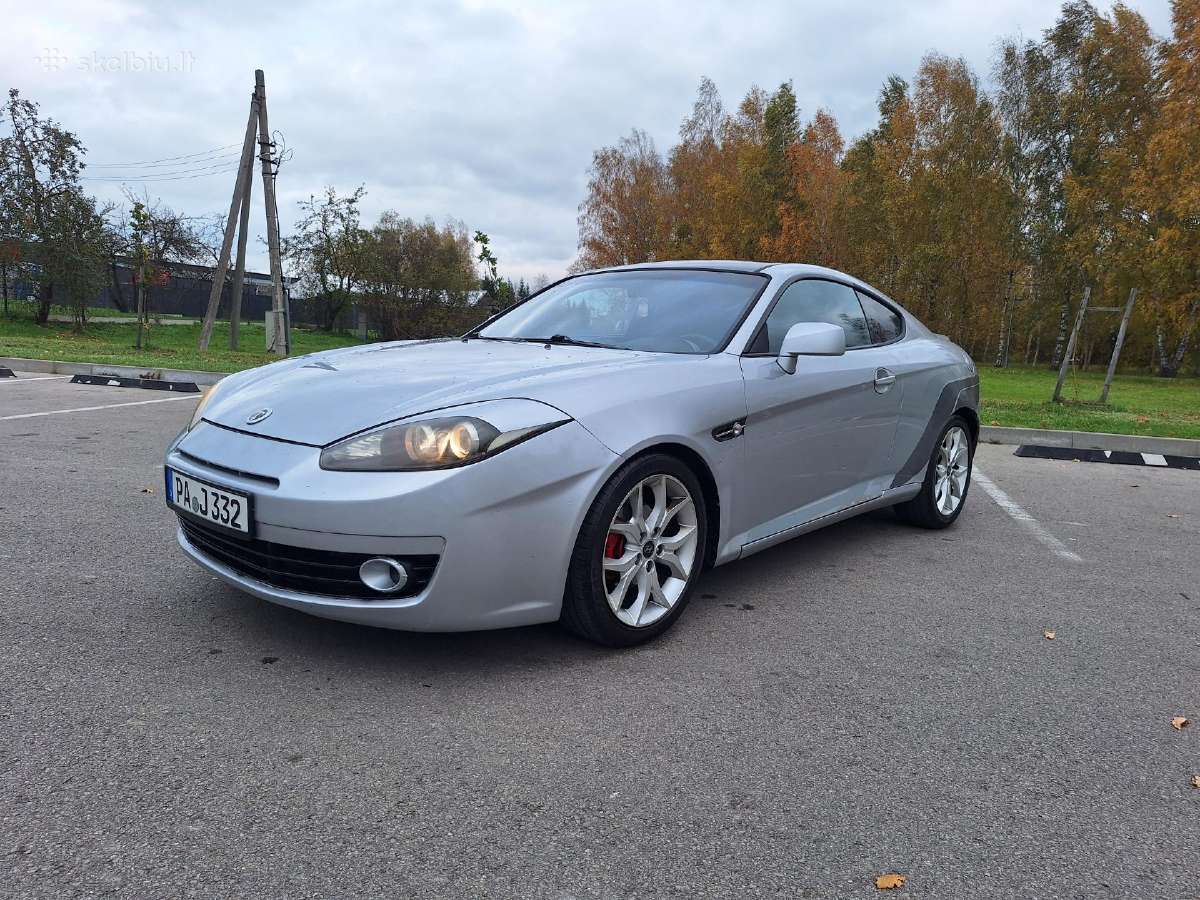 Hyundai Coupe Tiburon 2.7 v6 2007 - nuotraukos Nr. 8