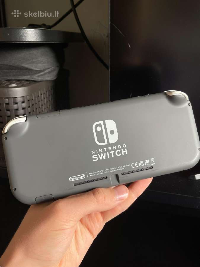 Nintendo Switch Lite, 32gb, Gray - nuotraukos Nr. 5