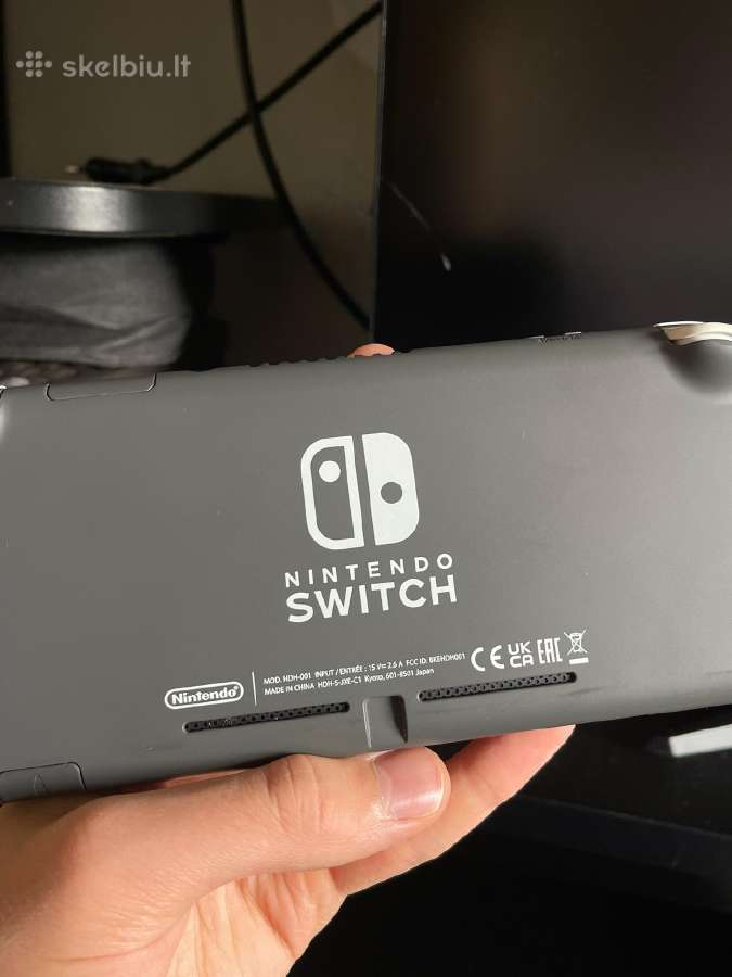 Nintendo Switch Lite, 32gb, Gray - nuotraukos Nr. 8
