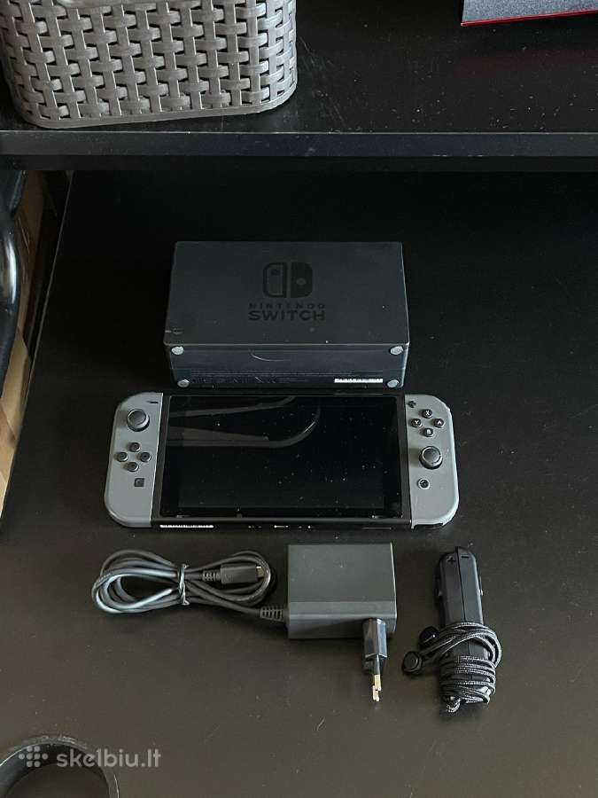 Nintendo Switch V2, 32 GB, Gray - nuotraukos Nr. 2