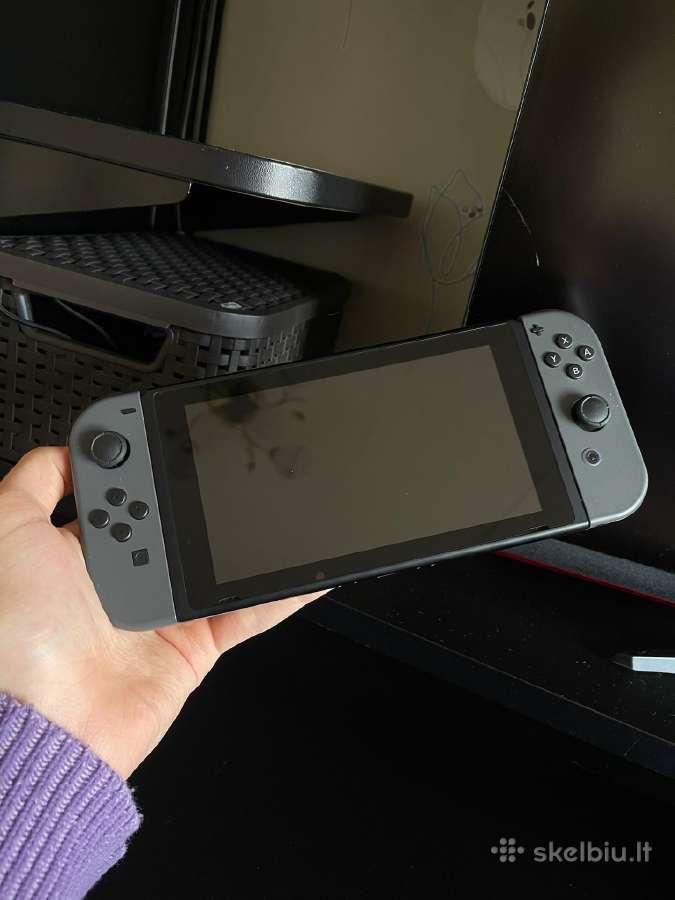 Nintendo Switch V2, 32 GB, Gray - nuotraukos Nr. 3