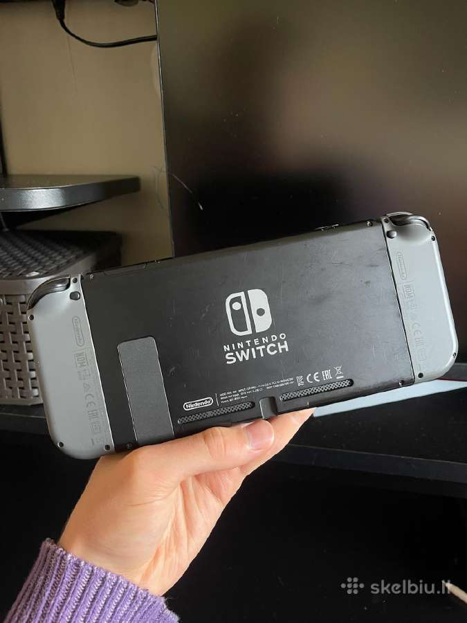 Nintendo Switch V2, 32 GB, Gray - nuotraukos Nr. 6