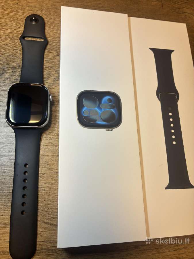 Apple Watch Series 11 GPS 46mm Space Grey Aluminiu - nuotraukos Nr. 4