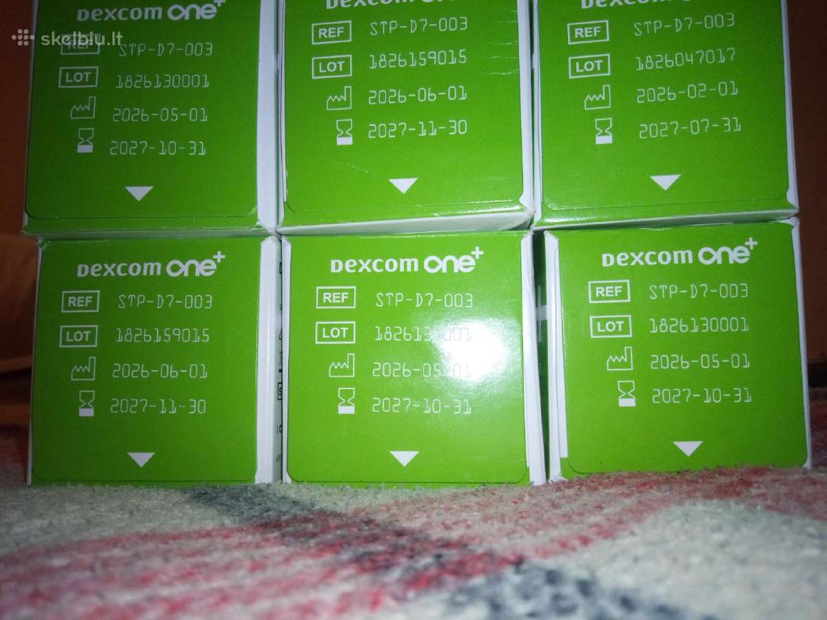 Parduodu Dexcom one+ 3vnt/100€ - nuotraukos Nr. 2