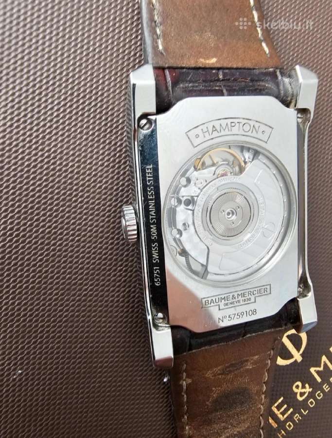 Baume & Mercier Hampton Automatic laikrodis - nuotraukos Nr. 8