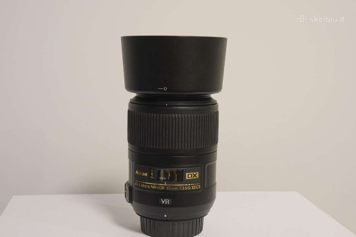 Nikon Af-s Dx Micro Nikkor 85mm f/3.5G Ed Vr - nuotraukos Nr. 2