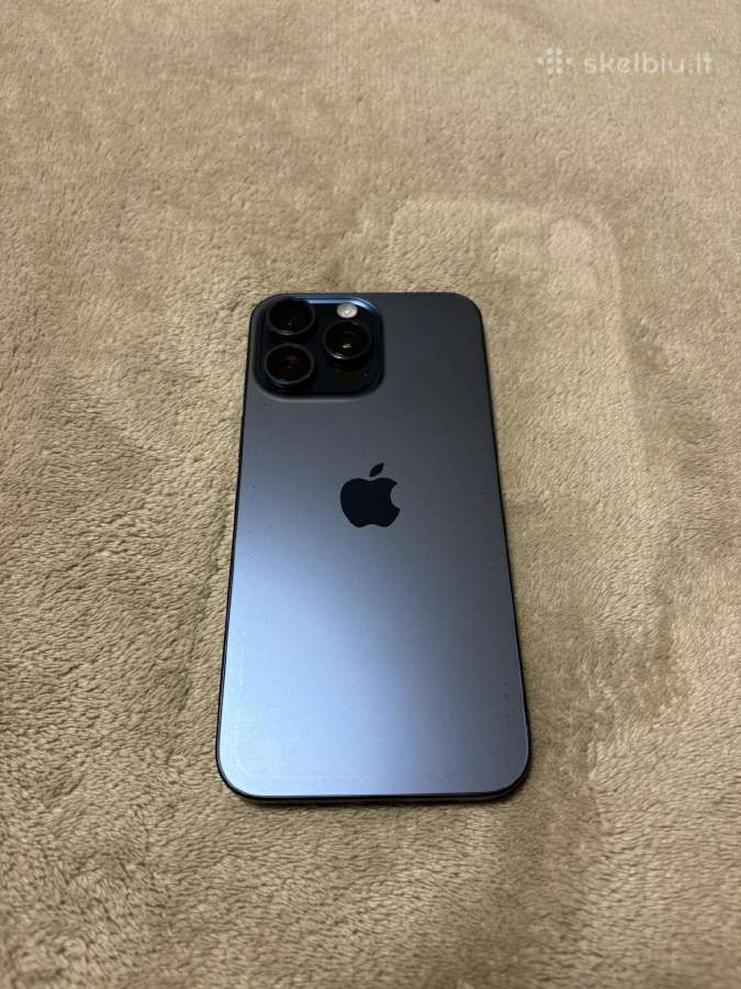 Apple iPhone 15 Pro Max, 256 GB, Blue Titanium - nuotraukos Nr. 4