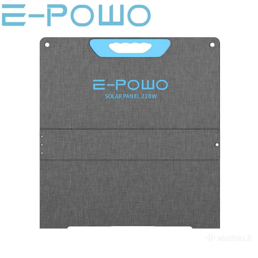 Nešiojama 220 W saulės baterija Usb modulis - nuotraukos Nr. 6