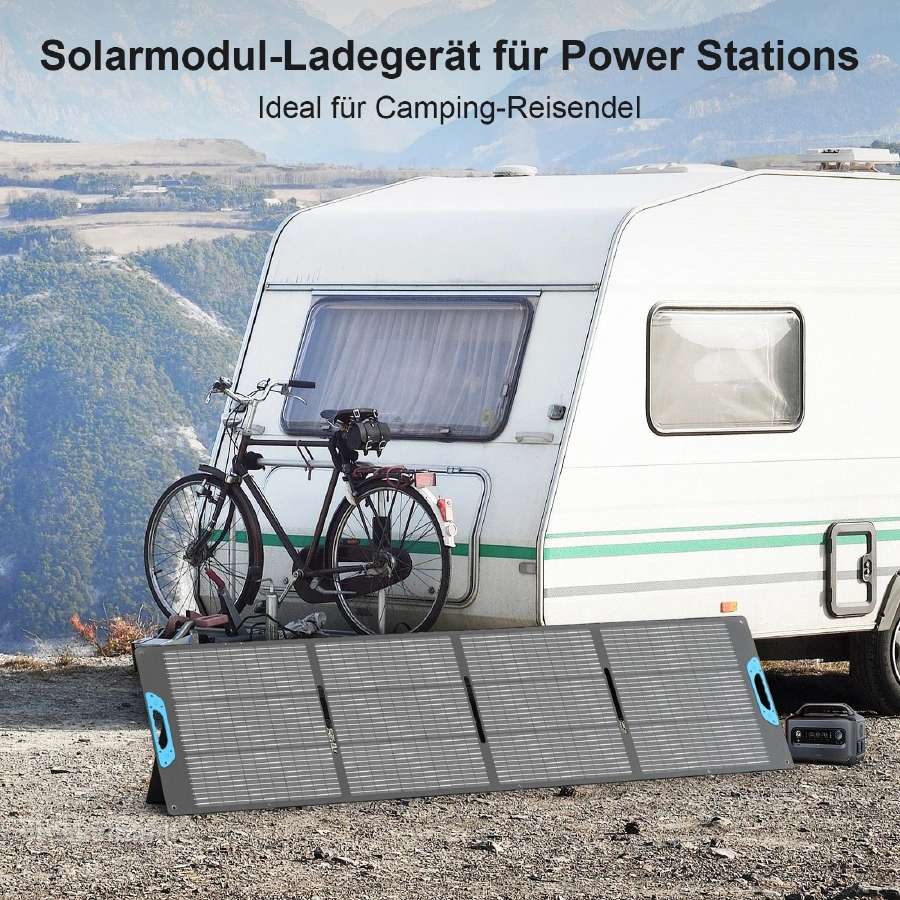 Nešiojama 220 W saulės baterija Usb modulis - nuotraukos Nr. 9