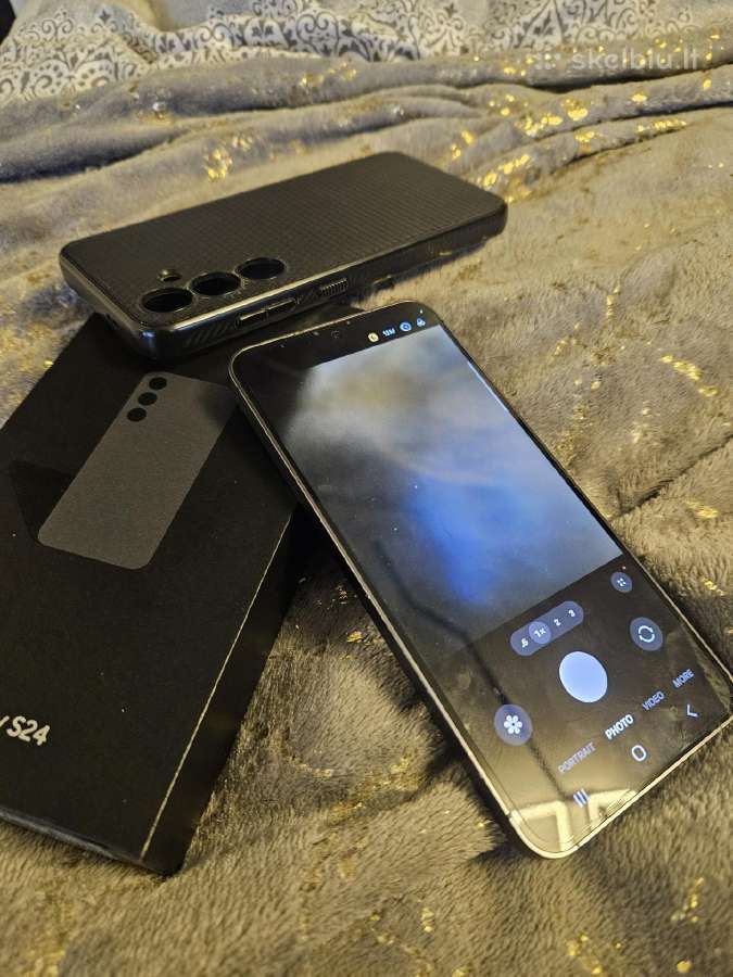 Samsung S24 256gb Black Labai Geros Būklės - nuotraukos Nr. 2