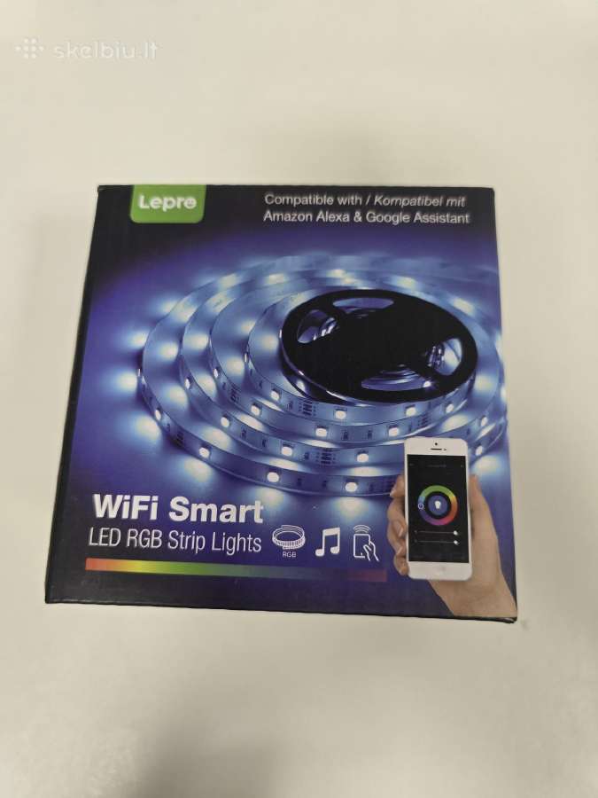 Lepro WiFi Rgb LED juosta 10 m, 36 W - nuotraukos Nr. 2
