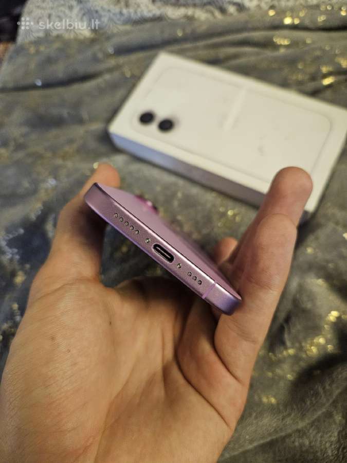 iPhone 16 128gb Rožinis Labai Geros Būklės - nuotraukos Nr. 7