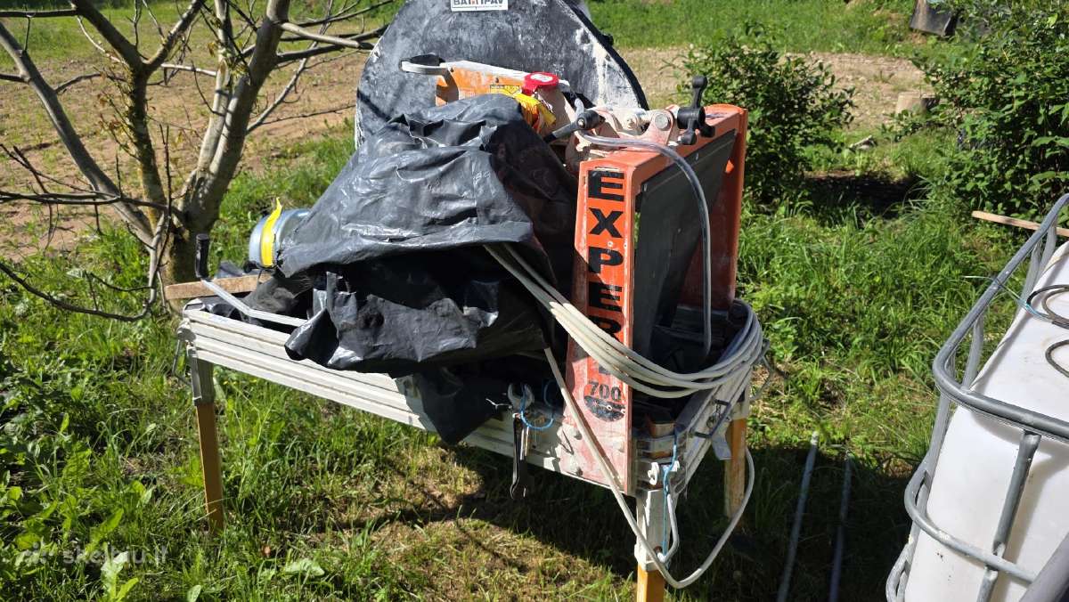 Battipav Expert 700 - pjovimo staklės - nuotraukos Nr. 7