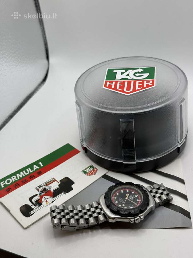 Vintažinis Tag Heuer Formula 1 - Ref. Wa1214 - nuotraukos Nr. 7