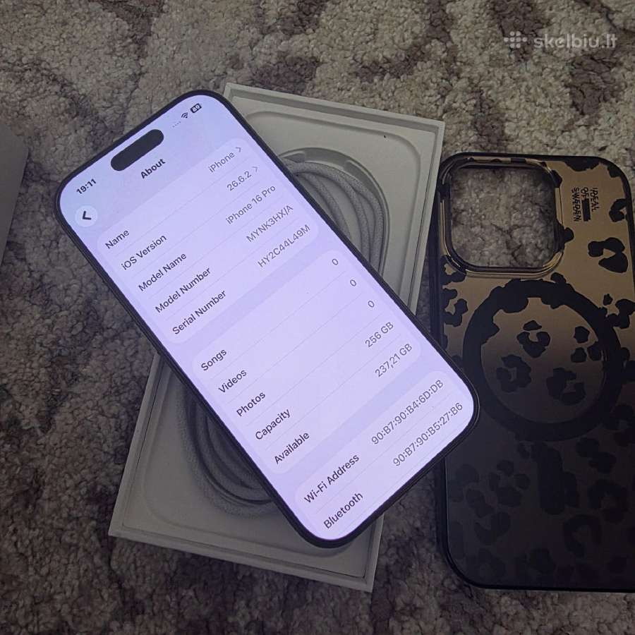 Parduodu Apple 16 Pro 256gb - nuotraukos Nr. 5