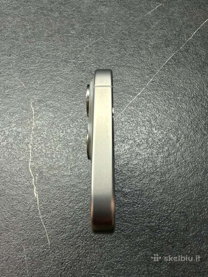 iPhone 15 Pro Natural Titanium 128gb - nuotraukos Nr. 4
