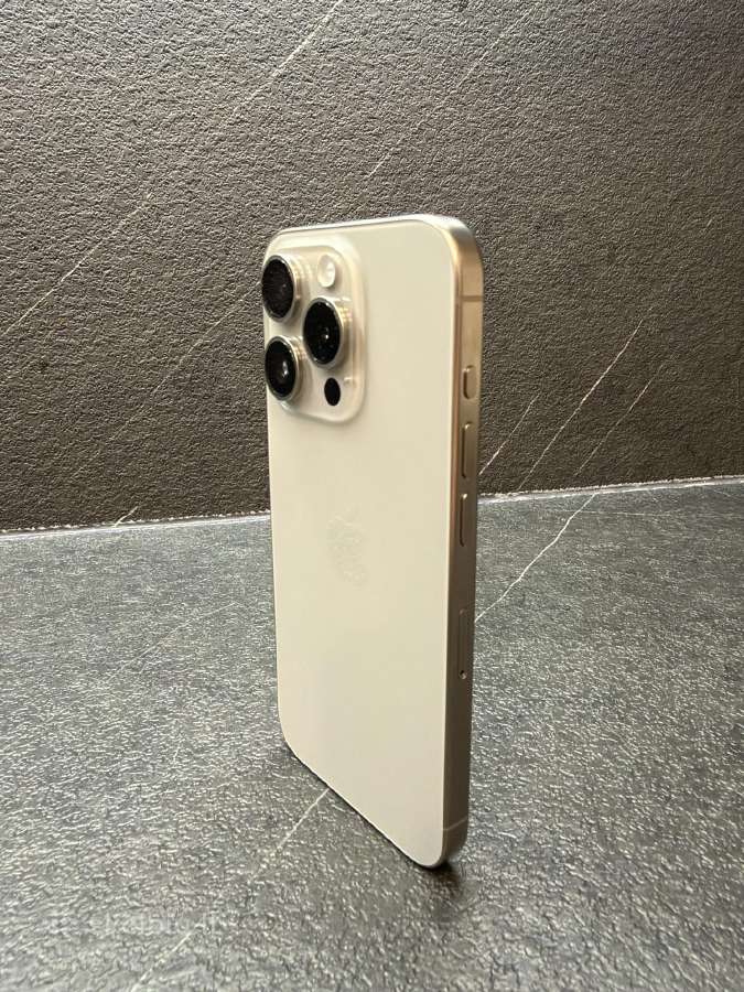 iPhone 15 Pro Natural Titanium 128gb - nuotraukos Nr. 5