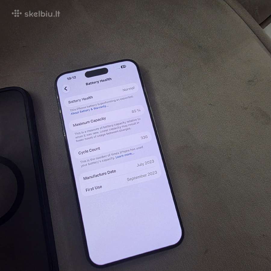 Parduodu Apple 15 Pro Max 1tb - nuotraukos Nr. 6