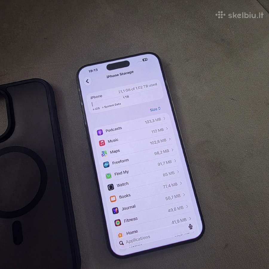 Parduodu Apple 15 Pro Max 1tb - nuotraukos Nr. 7