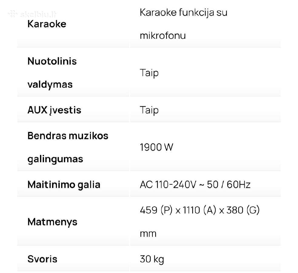 Galinga kolonėlė - nuotraukos Nr. 3