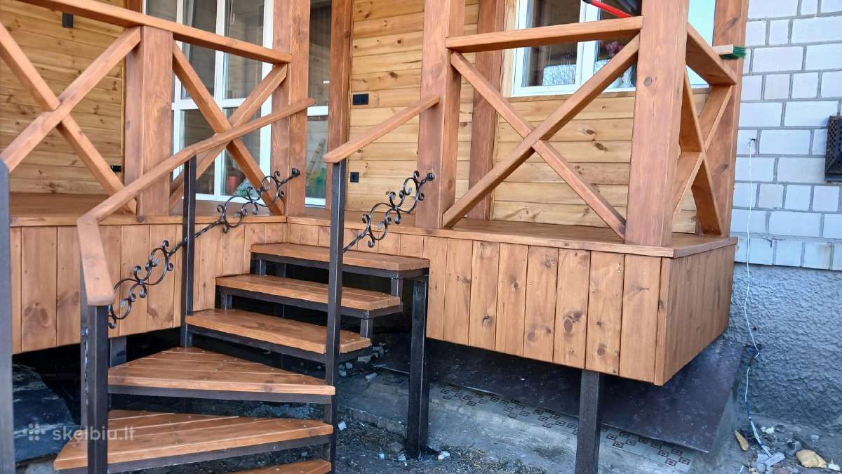 Терраси, навесы,каркасные дома, бани - nuotraukos Nr. 5